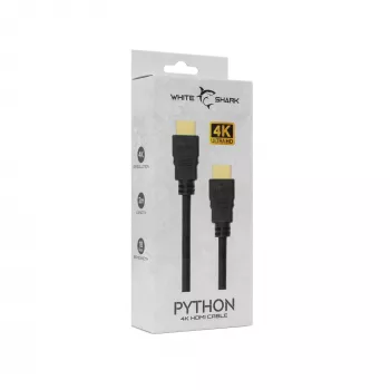 HDMI-kaabel White Shark Python 2.0 M/M 2m — 4K@60Hz