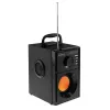 Media-Tech BOOMBOX BT 15 W Stereo kaasaskantav kõlar Must