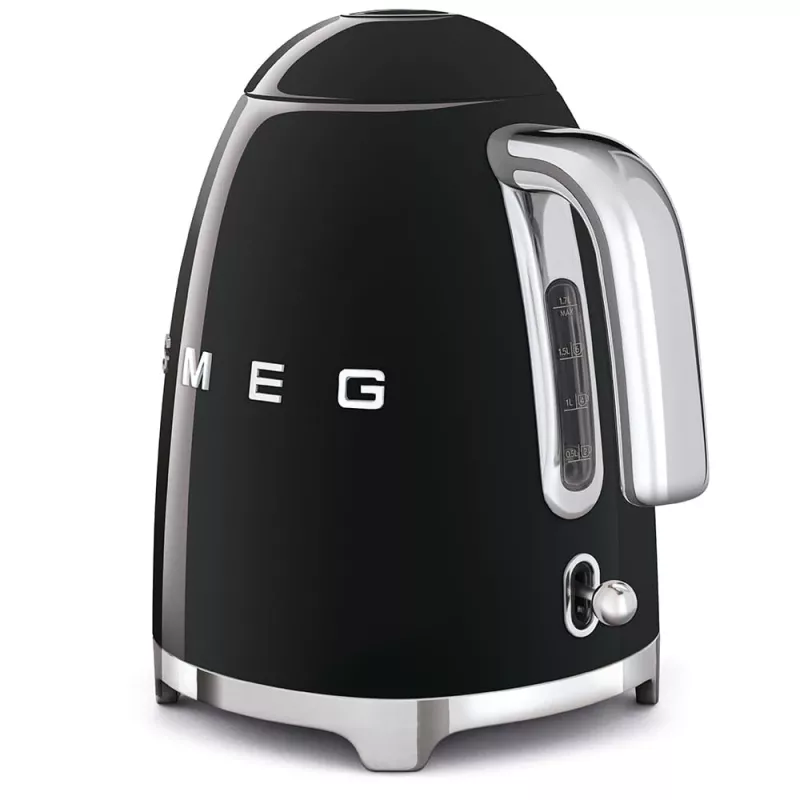 Veekann Smeg KLF03BLEU roostevaba teras plastik 2400 W must 1,7 L