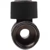 Alphacool 2-suu line kraan G1/4 - Must Nickel (17354)