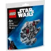 LEGO konstruktsioonimänguasi 30708 Star Wars Millennium Falcon minimudel polükotis, väike kollektsioneeritav komplekt