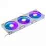 Phanteks D30-140 140mm Valge PWM Case Fan 3-pack — 140x30 mm, 250–1800 RPM, FDB
