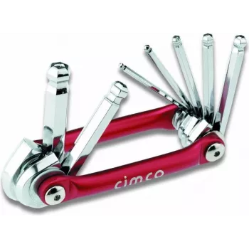 Kokkuvolditav kuuskantvõtmekomplekt Cimco 110596