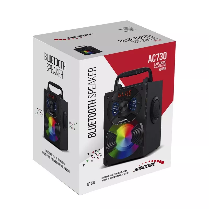 Bluetooth-kõlar Audiocore AC730, must