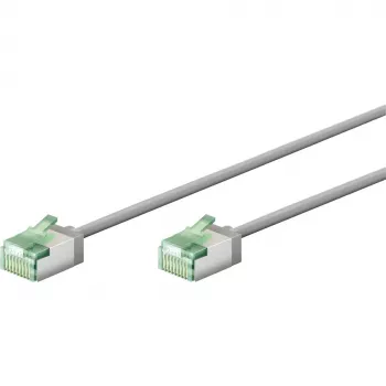 Goobay Ultra-Flexible CAT 8.1 patch-kaabel õhuke U/FTP hall - lühike pistik 99.9% (74349)