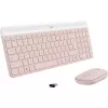 Logitech Slim Wireless Combo MK470 - klaviatuuri- ja hiirekomplekt - juhtmevaba - 2,4 GHz - QWERTY - roosa (920-011314)