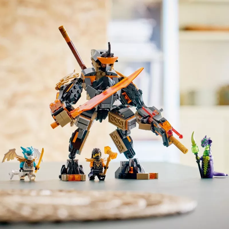 LEGO NINJAGO 71854 Cole'i missioonimeha ja draakon Zane