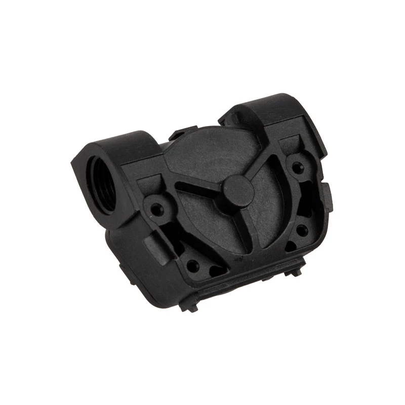 Vooluandur Aqua-Computer vooluandur high flow LT G1/4 — must, G1/4 ühendus, 51×42×30 mm