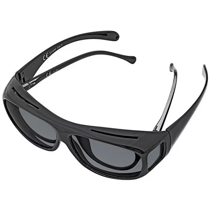 Päikeseprillid WEDO 271 48599 Ovaalsed ümberkeevad, unisex, polariseerivad klaasid, prillide peale käiv stiil