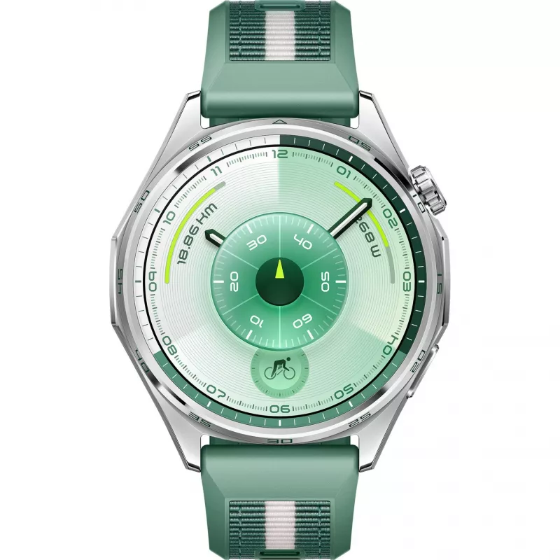 Huawei WATCH GT6 3,73 cm (1,47) AMOLED 46 mm Digitaalne 466 x 466 puutetundlik ekraan Roostevaba teras GPS (satelliit)