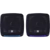PC-kõlarid DEFENDER J3 2.0 6W LED USB, 2×3W RMS, 90–20000 Hz, 3,5 mm, must