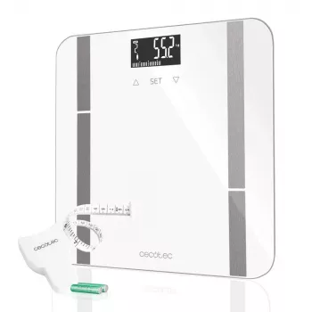 Cecotec | Nutikas vannitoakaal | Surface Precision 9400 Full Healthy | Maksimaalne kaal (kandevõime) 180 kg | Täpsus 100 g | Valge