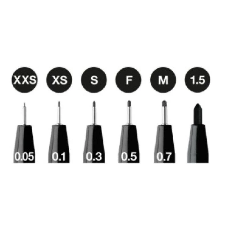 Mehaaniliste pliiatsite komplekt Faber-Castell 167154 — 6 tk, must plastkorpus, must grafiit