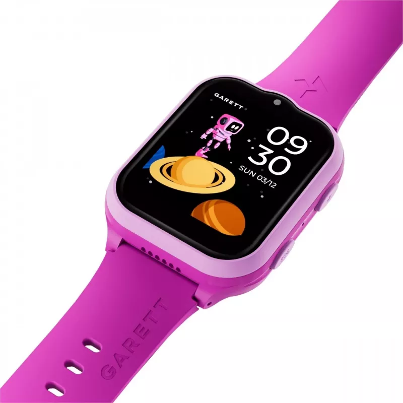 Laste nutikell Garett Kids eSim 4G roosa