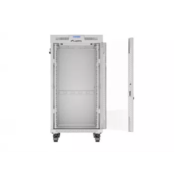 Rack cabinet LANBERG FF01-6822-12SL 22U freestanding rack, 1233×600×800 mm, IP20, 1200 kg
