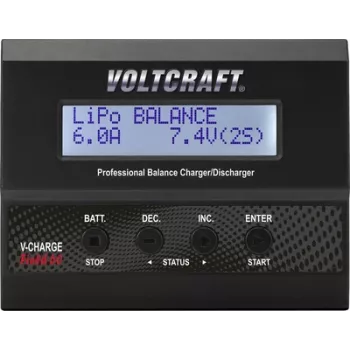 Akulaadija Voltcraft V-Charge 60 12V 6A — multifunktsionaalne laadija 12 V pliiakudele