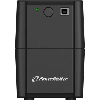 PowerWalker 10121070 katkematu toiteallikas (UPS) Line-Interactive 0.85 kVA 480 W 2 AC-pistikupesa