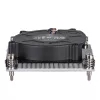 Protsessori õhkjahuti SILVERSTONE SST-XE01-1700A — 8 cm ventilaator, 1000–5500 RPM, kahe kuullaagriga, must