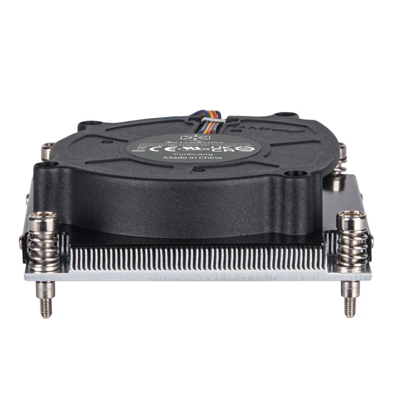 Protsessori õhkjahuti SILVERSTONE SST-XE01-1700A — 8 cm ventilaator, 1000–5500 RPM, kahe kuullaagriga, must