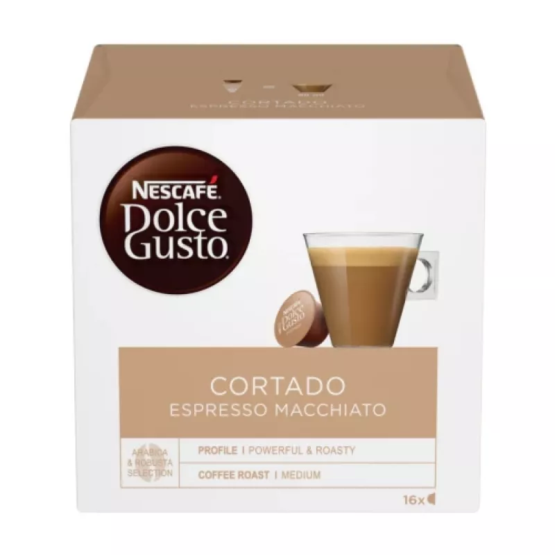 Nescafe Dolce Gusto Cortado Espresso Macchiato kohv, 16 kapslit
