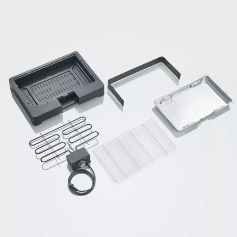 Severin PG8566 elektribarbecue ja grill, must, 2200 W (PG8566)