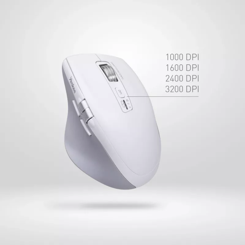 Juhtmevaba hiir YENKEE 2095WH SPIN DUAL Smart Flying Scroll
