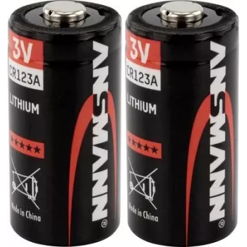 Ühekordne aku Ansmann 1510-0023 CR123A Liitium