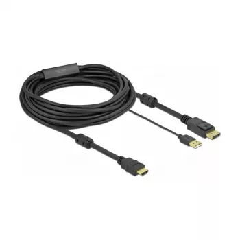 HDMI-DisplayPorti kaabel DeLOCK 85967 4K 30 Hz 7 m