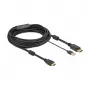 HDMI-DisplayPorti kaabel DeLOCK 85967 4K 30 Hz 7 m