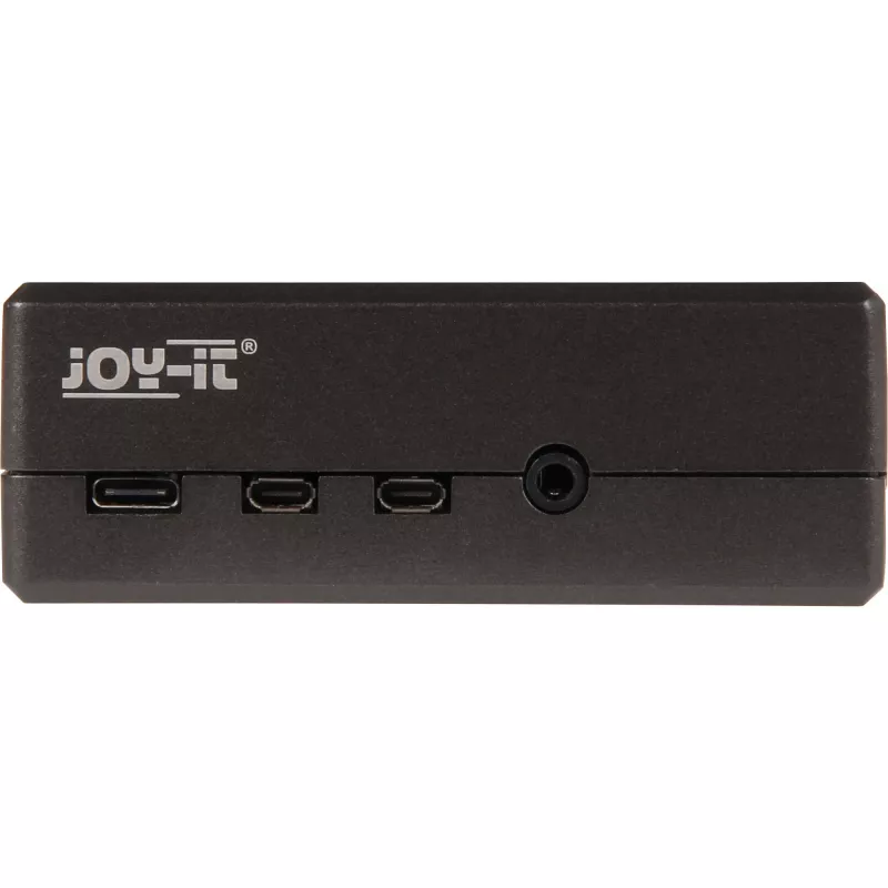 Alumiiniumkorpus Raspberry Pi 4 B-le (must (matt))