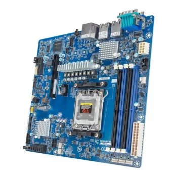 Emaplaat GIGABYTE MC13-LE1 B650E microATX AMD AM5-le (Ryzen 7000/9000, DDR5, 4x DIMM, 10Gb LAN, 2x RJ-45, 4x SATA III, M.2, RAID)