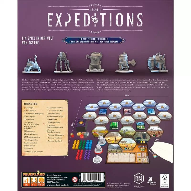 Expeditions, lauamäng