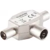 T-ühendus ShiverPeaks 83110 — 2× pistik 1× pesale adapter antenni koaksiaalühendustele