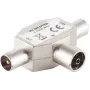 T-ühendus ShiverPeaks 83110 — 2× pistik 1× pesale adapter antenni koaksiaalühendustele