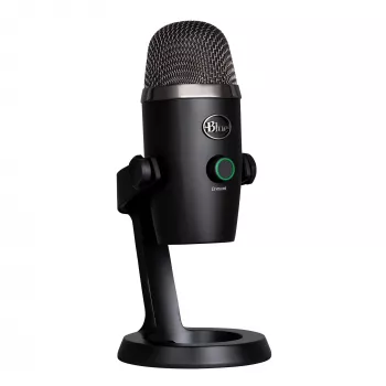 Logitech Yeti Nano, laualine mikrofon, 20–20000 Hz, 0,5%, 24 bitti, 48 kHz, 4,5 mV/Pa