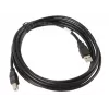 Lanberg CA-USBA-10CC-0030-BK USB-kaabel 3 m USB 2.0 USB B must (CA-USBA-10CC-0030-BK)