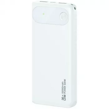 Kaasaskantav akupank usams PB80 10000mAh 20W PD valge