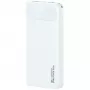 Kaasaskantav akupank usams PB80 10000mAh 20W PD valge