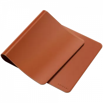 Hiirematt Satechi Vegan-Leather Premium Desk Mat Pruun ST-LPDMN