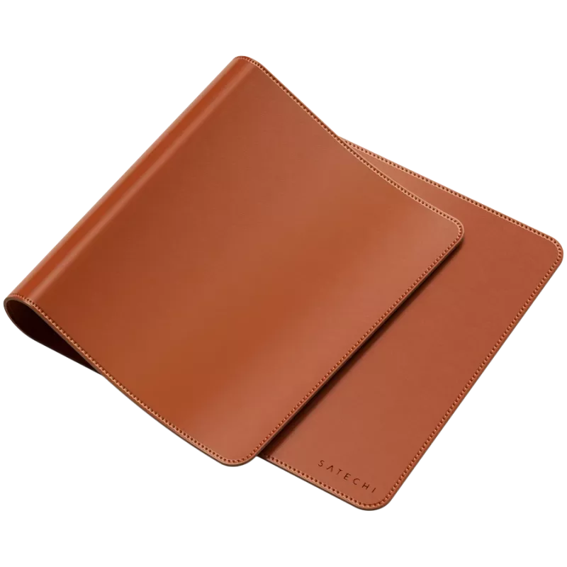 Hiirematt Satechi Vegan-Leather Premium Desk Mat Pruun ST-LPDMN