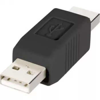 USB-kaabel Renkforce RF-4079673 A-tüüp A-tüübile, must, mudel 29212C2A