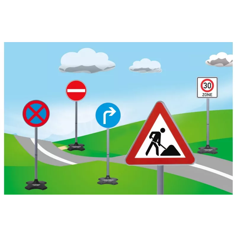 Toy traffic signs set Jamara 460293