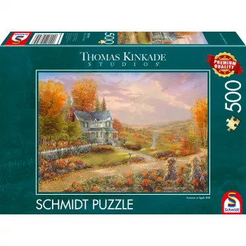 Thomas Kinkade Studios: Herbst in Apple Hill, pusle 500 tk