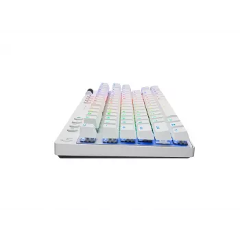 Logitech G PRO X TKL klaviatuur mängudele RF juhtmevaba + Bluetooth QWERTY US International Valge