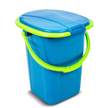 GreenBlue GB320BL kaasaskantav reisi-tualettpott, iste, telkimine, festival, käepide, kaas, vastupidav, stabiilne, 19L