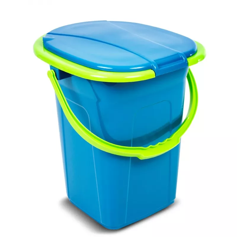 GreenBlue GB320BL kaasaskantav reisi-tualettpott, iste, telkimine, festival, käepide, kaas, vastupidav, stabiilne, 19L