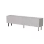 TV-kapp Cama LUCCA 4D 200x40x59 cm, cashmere viimistlusega, hall puitlaastplaadist pealispind