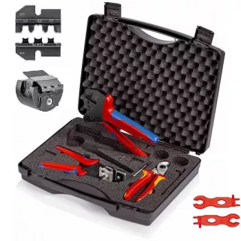 Knipex 97 91 04 V02 fotogalvaaniliste MC4-pistikute tööriistakomplekt