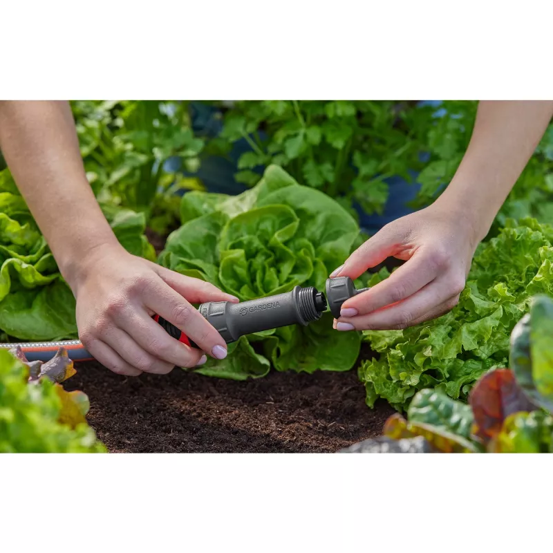 Niisutussüsteemi osa Gardena Drip Irrigation 13224-20 plastikust must