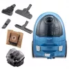 Kotita tolmuimeja ZELMER ZVC032P Blue 1200W, kompaktse kanistriga disain